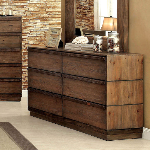 COIMBRA Rustic Natural Tone Dresser - Premium Dresser from FOA East - Just $865.80! Shop now at Furniture Wholesale Plus  We are the best furniture store in Nashville, Hendersonville, Goodlettsville, Madison, Antioch, Mount Juliet, Lebanon, Gallatin, Springfield, Murfreesboro, Franklin, Brentwood