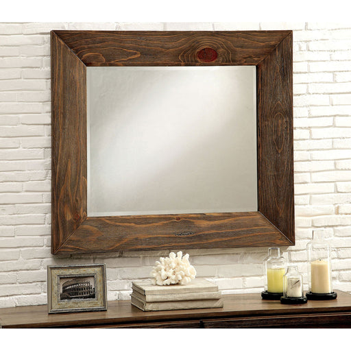 COIMBRA Rustic Natural Tone Mirror - Premium Mirror from FOA East - Just $354.90! Shop now at Furniture Wholesale Plus  We are the best furniture store in Nashville, Hendersonville, Goodlettsville, Madison, Antioch, Mount Juliet, Lebanon, Gallatin, Springfield, Murfreesboro, Franklin, Brentwood