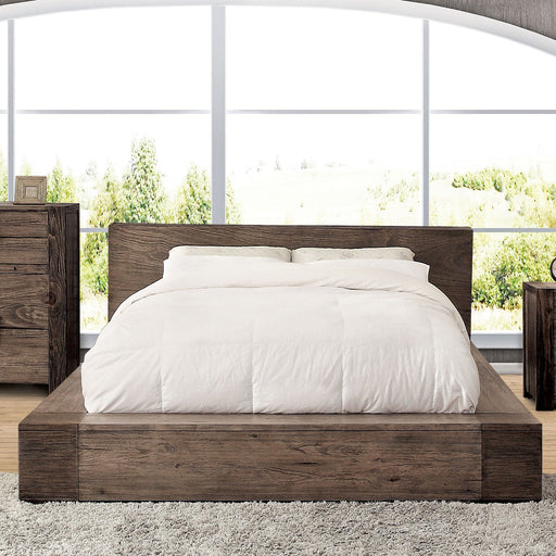 JANEIRO Rustic Natural Tone E.King Bed - Premium Bed from FOA East - Just $1101.75! Shop now at Furniture Wholesale Plus  We are the best furniture store in Nashville, Hendersonville, Goodlettsville, Madison, Antioch, Mount Juliet, Lebanon, Gallatin, Springfield, Murfreesboro, Franklin, Brentwood