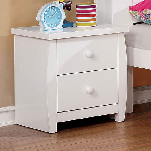 Marlee White Night Stand - Premium Nightstand from FOA East - Just $163.80! Shop now at Furniture Wholesale Plus  We are the best furniture store in Nashville, Hendersonville, Goodlettsville, Madison, Antioch, Mount Juliet, Lebanon, Gallatin, Springfield, Murfreesboro, Franklin, Brentwood