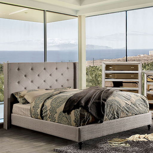ANABELLE Cal.King Bed - Premium Bed from FOA East - Just $466.05! Shop now at Furniture Wholesale Plus  We are the best furniture store in Nashville, Hendersonville, Goodlettsville, Madison, Antioch, Mount Juliet, Lebanon, Gallatin, Springfield, Murfreesboro, Franklin, Brentwood
