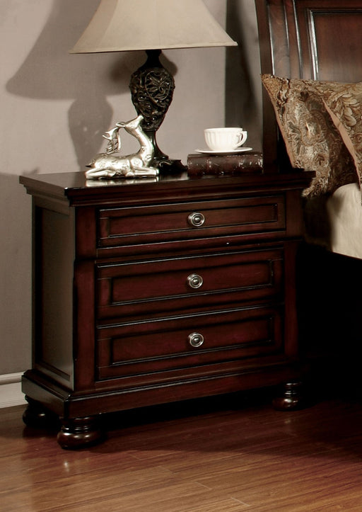 NORTHVILLE Dark Cherry Night Stand - Premium Nightstand from FOA East - Just $395.85! Shop now at Furniture Wholesale Plus  We are the best furniture store in Nashville, Hendersonville, Goodlettsville, Madison, Antioch, Mount Juliet, Lebanon, Gallatin, Springfield, Murfreesboro, Franklin, Brentwood