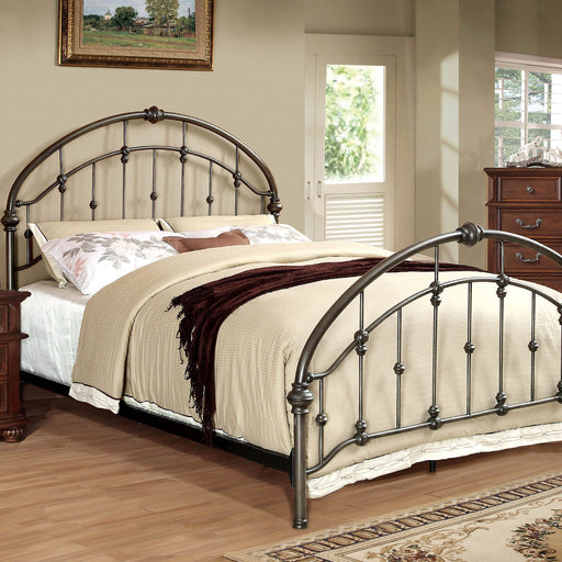 CARTA Brushed Bronze Full Bed - Premium Bed from FOA East - Just $540.15! Shop now at Furniture Wholesale Plus  We are the best furniture store in Nashville, Hendersonville, Goodlettsville, Madison, Antioch, Mount Juliet, Lebanon, Gallatin, Springfield, Murfreesboro, Franklin, Brentwood