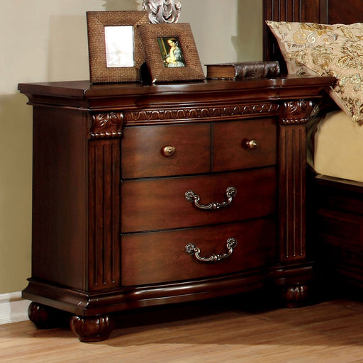 GRANDOM Cherry Night Stand - Premium Nightstand from FOA East - Just $491.40! Shop now at Furniture Wholesale Plus  We are the best furniture store in Nashville, Hendersonville, Goodlettsville, Madison, Antioch, Mount Juliet, Lebanon, Gallatin, Springfield, Murfreesboro, Franklin, Brentwood