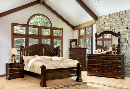 BURLEIGH Cherry 5 Pc. Queen Bedroom Set w/ 2NS - Premium Bedroom Set from FOA East - Just $2435.55! Shop now at Furniture Wholesale Plus  We are the best furniture store in Nashville, Hendersonville, Goodlettsville, Madison, Antioch, Mount Juliet, Lebanon, Gallatin, Springfield, Murfreesboro, Franklin, Brentwood