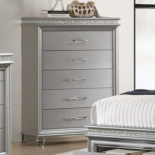 MADDIE Chest, Silver - Premium Chest from FOA East - Just $891.15! Shop now at Furniture Wholesale Plus  We are the best furniture store in Nashville, Hendersonville, Goodlettsville, Madison, Antioch, Mount Juliet, Lebanon, Gallatin, Springfield, Murfreesboro, Franklin, Brentwood