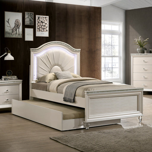 ALLIE Twin Bed - Premium Bed from FOA East - Just $772.20! Shop now at Furniture Wholesale Plus  We are the best furniture store in Nashville, Hendersonville, Goodlettsville, Madison, Antioch, Mount Juliet, Lebanon, Gallatin, Springfield, Murfreesboro, Franklin, Brentwood
