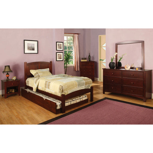 Cara Cherry 4 Pc. Full Bedroom Set - Premium Bedroom Set from FOA East - Just $1146.60! Shop now at Furniture Wholesale Plus  We are the best furniture store in Nashville, Hendersonville, Goodlettsville, Madison, Antioch, Mount Juliet, Lebanon, Gallatin, Springfield, Murfreesboro, Franklin, Brentwood