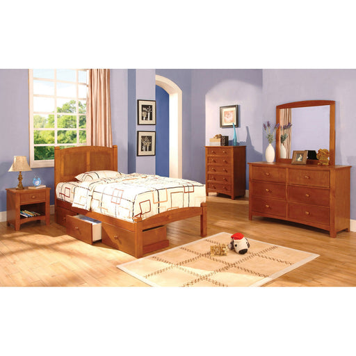 Cara Oak 4 Pc. Full Bedroom Set - Premium Bedroom Set from FOA East - Just $1146.60! Shop now at Furniture Wholesale Plus  We are the best furniture store in Nashville, Hendersonville, Goodlettsville, Madison, Antioch, Mount Juliet, Lebanon, Gallatin, Springfield, Murfreesboro, Franklin, Brentwood