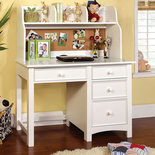 Omnus White Desk - Premium Desk from FOA East - Just $491.40! Shop now at Furniture Wholesale Plus  We are the best furniture store in Nashville, Hendersonville, Goodlettsville, Madison, Antioch, Mount Juliet, Lebanon, Gallatin, Springfield, Murfreesboro, Franklin, Brentwood