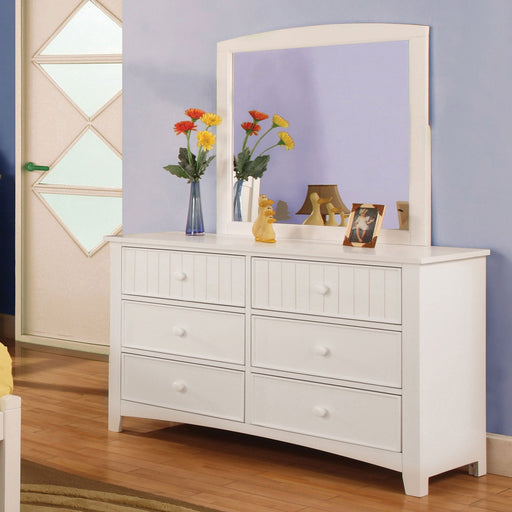 Corry White Dresser - Premium Dresser from FOA East - Just $514.80! Shop now at Furniture Wholesale Plus  We are the best furniture store in Nashville, Hendersonville, Goodlettsville, Madison, Antioch, Mount Juliet, Lebanon, Gallatin, Springfield, Murfreesboro, Franklin, Brentwood