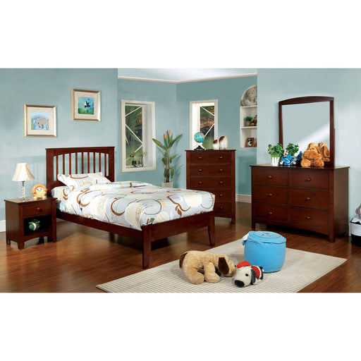 PINE BROOK Cherry 4 Pc. Full Bedroom Set - Premium Bedroom Set from FOA East - Just $1125.15! Shop now at Furniture Wholesale Plus  We are the best furniture store in Nashville, Hendersonville, Goodlettsville, Madison, Antioch, Mount Juliet, Lebanon, Gallatin, Springfield, Murfreesboro, Franklin, Brentwood