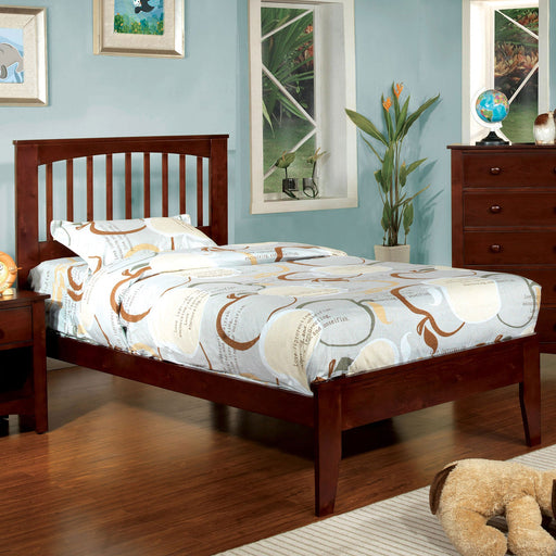 Pine Brook Cherry Full Bed - Premium Bed from FOA East - Just $325.65! Shop now at Furniture Wholesale Plus  We are the best furniture store in Nashville, Hendersonville, Goodlettsville, Madison, Antioch, Mount Juliet, Lebanon, Gallatin, Springfield, Murfreesboro, Franklin, Brentwood