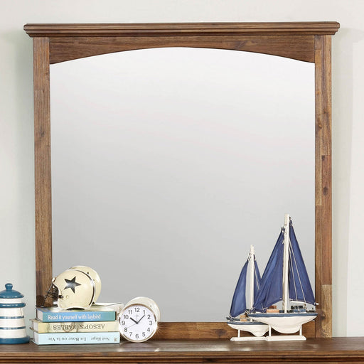Colin Dark Oak Mirror - Premium Mirror from FOA East - Just $142.35! Shop now at Furniture Wholesale Plus  We are the best furniture store in Nashville, Hendersonville, Goodlettsville, Madison, Antioch, Mount Juliet, Lebanon, Gallatin, Springfield, Murfreesboro, Franklin, Brentwood