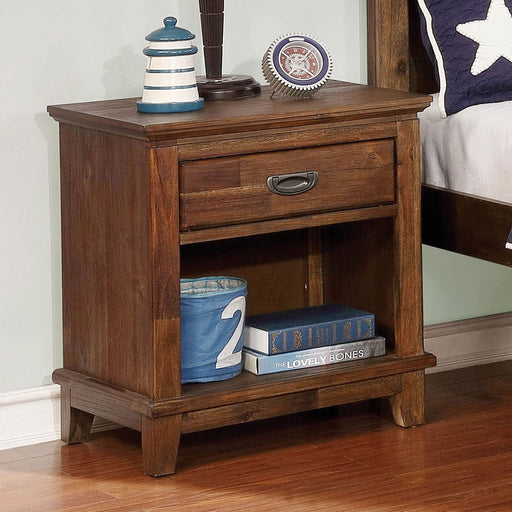 Colin Dark Oak Night Stand - Premium Nightstand from FOA East - Just $185.25! Shop now at Furniture Wholesale Plus  We are the best furniture store in Nashville, Hendersonville, Goodlettsville, Madison, Antioch, Mount Juliet, Lebanon, Gallatin, Springfield, Murfreesboro, Franklin, Brentwood
