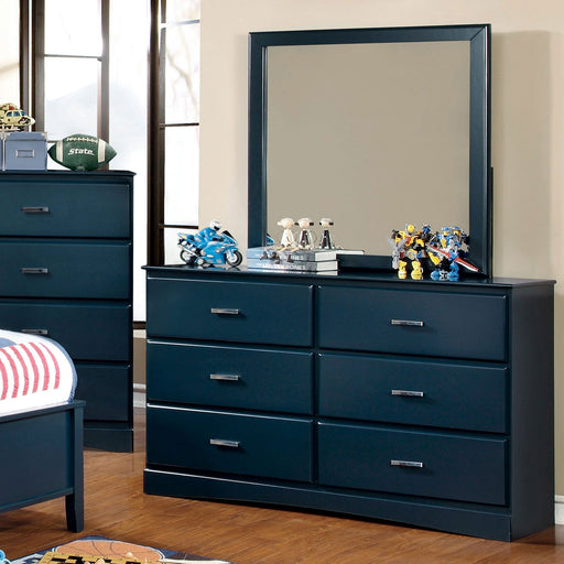 PRISMO Blue Dresser - Premium Dresser from FOA East - Just $444.60! Shop now at Furniture Wholesale Plus  We are the best furniture store in Nashville, Hendersonville, Goodlettsville, Madison, Antioch, Mount Juliet, Lebanon, Gallatin, Springfield, Murfreesboro, Franklin, Brentwood