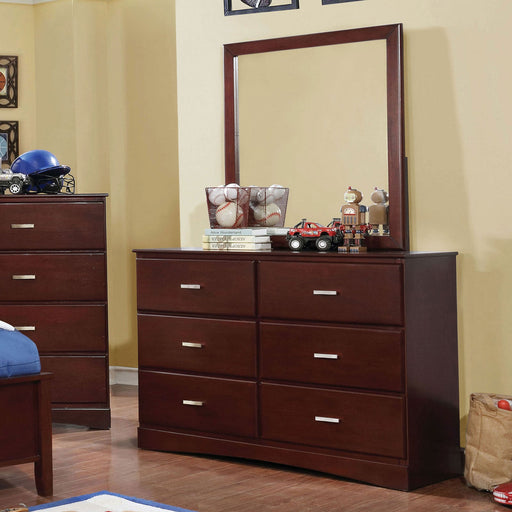 Prismo Cherry Dresser - Premium Dresser from FOA East - Just $444.60! Shop now at Furniture Wholesale Plus  We are the best furniture store in Nashville, Hendersonville, Goodlettsville, Madison, Antioch, Mount Juliet, Lebanon, Gallatin, Springfield, Murfreesboro, Franklin, Brentwood