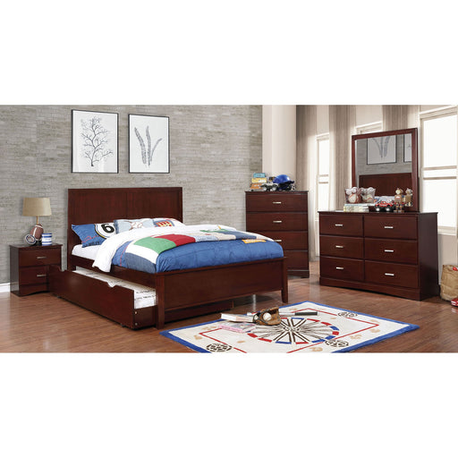Prismo Cherry 4 Pc. Full Bedroom Set - Premium Bedroom Set from FOA East - Just $1078.35! Shop now at Furniture Wholesale Plus  We are the best furniture store in Nashville, Hendersonville, Goodlettsville, Madison, Antioch, Mount Juliet, Lebanon, Gallatin, Springfield, Murfreesboro, Franklin, Brentwood