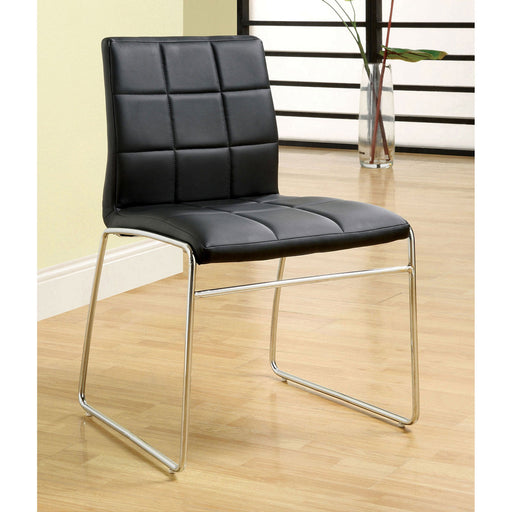 Oahu Black Side Chair - Premium Dining Chair from FOA East - Just $306.15! Shop now at Furniture Wholesale Plus  We are the best furniture store in Nashville, Hendersonville, Goodlettsville, Madison, Antioch, Mount Juliet, Lebanon, Gallatin, Springfield, Murfreesboro, Franklin, Brentwood