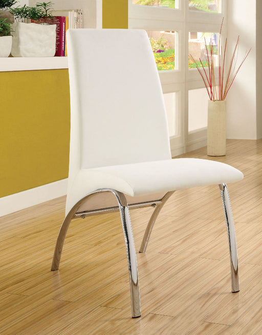 Glenview White Side Chair - Premium Dining Chair from FOA East - Just $425.10! Shop now at Furniture Wholesale Plus  We are the best furniture store in Nashville, Hendersonville, Goodlettsville, Madison, Antioch, Mount Juliet, Lebanon, Gallatin, Springfield, Murfreesboro, Franklin, Brentwood