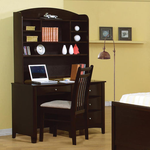 Phoenix Transitional Cappuccino Hutch - Premium Hutch from Coaster Z2 Standard - Just $352! Shop now at Furniture Wholesale Plus  We are the best furniture store in Nashville, Hendersonville, Goodlettsville, Madison, Antioch, Mount Juliet, Lebanon, Gallatin, Springfield, Murfreesboro, Franklin, Brentwood