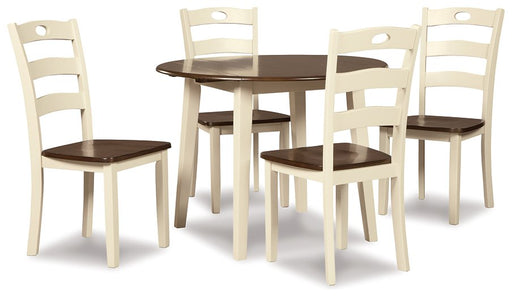Woodanville Dining Set - Premium Dining Room Set from Ashley Furniture - Just $281.55! Shop now at Furniture Wholesale Plus  We are the best furniture store in Nashville, Hendersonville, Goodlettsville, Madison, Antioch, Mount Juliet, Lebanon, Gallatin, Springfield, Murfreesboro, Franklin, Brentwood