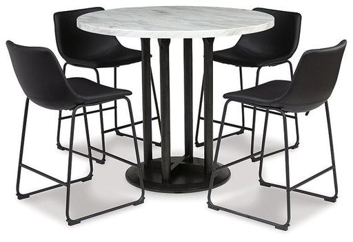 Centiar Counter Height Dining Set - Premium Barstool Set from Ashley Furniture - Just $462.57! Shop now at Furniture Wholesale Plus  We are the best furniture store in Nashville, Hendersonville, Goodlettsville, Madison, Antioch, Mount Juliet, Lebanon, Gallatin, Springfield, Murfreesboro, Franklin, Brentwood