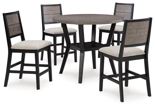 Corloda Counter Height Dining Table and 4 Barstools (Set of 5) - Premium Counter Height Table from Ashley Furniture - Just $522.89! Shop now at Furniture Wholesale Plus  We are the best furniture store in Nashville, Hendersonville, Goodlettsville, Madison, Antioch, Mount Juliet, Lebanon, Gallatin, Springfield, Murfreesboro, Franklin, Brentwood