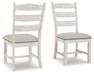 Valebeck Dining Chair - Premium Dining Chair from Ashley Furniture - Just $110.62! Shop now at Furniture Wholesale Plus  We are the best furniture store in Nashville, Hendersonville, Goodlettsville, Madison, Antioch, Mount Juliet, Lebanon, Gallatin, Springfield, Murfreesboro, Franklin, Brentwood