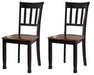 Owingsville Dining Chair Set - Premium Dining Room Set from Ashley Furniture - Just $160.89! Shop now at Furniture Wholesale Plus  We are the best furniture store in Nashville, Hendersonville, Goodlettsville, Madison, Antioch, Mount Juliet, Lebanon, Gallatin, Springfield, Murfreesboro, Franklin, Brentwood