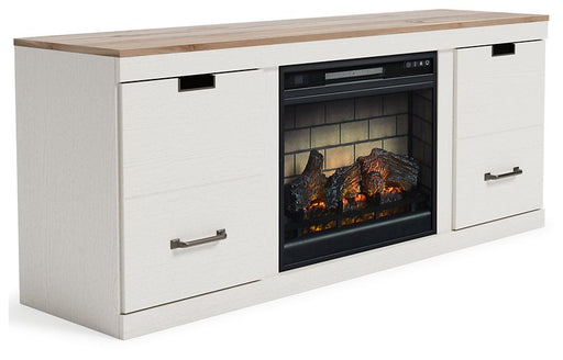Vaibryn 60" TV Stand with Electric Fire Place - Premium TV Stand from Ashley Furniture - Just $459.88! Shop now at Furniture Wholesale Plus  We are the best furniture store in Nashville, Hendersonville, Goodlettsville, Madison, Antioch, Mount Juliet, Lebanon, Gallatin, Springfield, Murfreesboro, Franklin, Brentwood