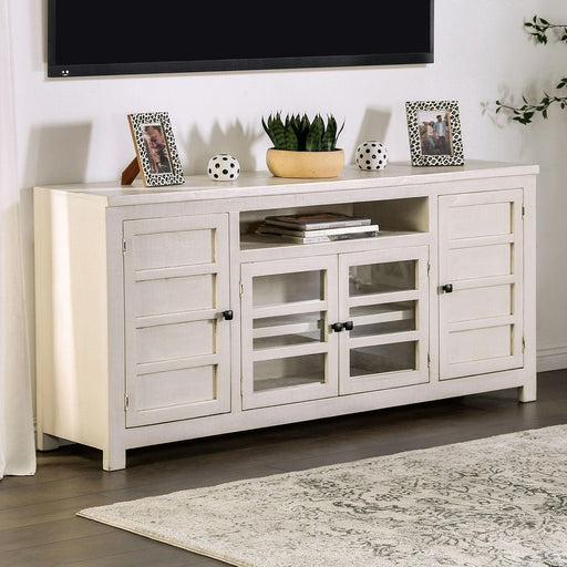 TEDRA TV Console, Ivory - Premium TV Stand from FOA East - Just $1146.60! Shop now at Furniture Wholesale Plus  We are the best furniture store in Nashville, Hendersonville, Goodlettsville, Madison, Antioch, Mount Juliet, Lebanon, Gallatin, Springfield, Murfreesboro, Franklin, Brentwood