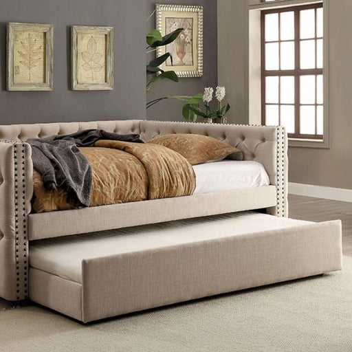 SUZANNE Ivory Trundle - Premium Trundle from FOA East - Just $261.30! Shop now at Furniture Wholesale Plus  We are the best furniture store in Nashville, Hendersonville, Goodlettsville, Madison, Antioch, Mount Juliet, Lebanon, Gallatin, Springfield, Murfreesboro, Franklin, Brentwood