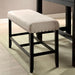 SANIA II Antique Black/Beige Counter Ht. Bench - Premium Bench from FOA East - Just $165.75! Shop now at Furniture Wholesale Plus  We are the best furniture store in Nashville, Hendersonville, Goodlettsville, Madison, Antioch, Mount Juliet, Lebanon, Gallatin, Springfield, Murfreesboro, Franklin, Brentwood