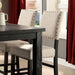 Sania II Antique Black/Beige Counter Ht. Chair (2/CTN) - Premium Dining Chair from FOA East - Just $329.55! Shop now at Furniture Wholesale Plus  We are the best furniture store in Nashville, Hendersonville, Goodlettsville, Madison, Antioch, Mount Juliet, Lebanon, Gallatin, Springfield, Murfreesboro, Franklin, Brentwood