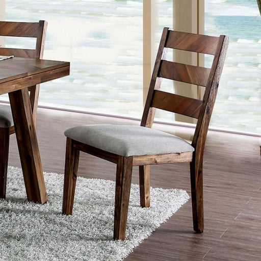 Signe Light Oak Side Chair (2/CTN) - Premium Dining Chair from FOA East - Just $235.95! Shop now at Furniture Wholesale Plus  We are the best furniture store in Nashville, Hendersonville, Goodlettsville, Madison, Antioch, Mount Juliet, Lebanon, Gallatin, Springfield, Murfreesboro, Franklin, Brentwood