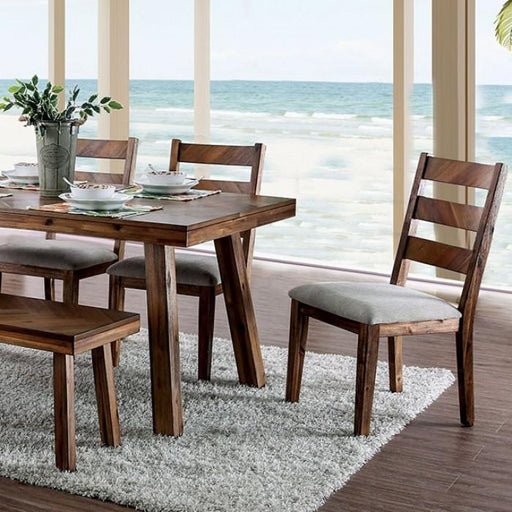 Signe Light Oak Dining Table - Premium Dining Table from FOA East - Just $464.10! Shop now at Furniture Wholesale Plus  We are the best furniture store in Nashville, Hendersonville, Goodlettsville, Madison, Antioch, Mount Juliet, Lebanon, Gallatin, Springfield, Murfreesboro, Franklin, Brentwood