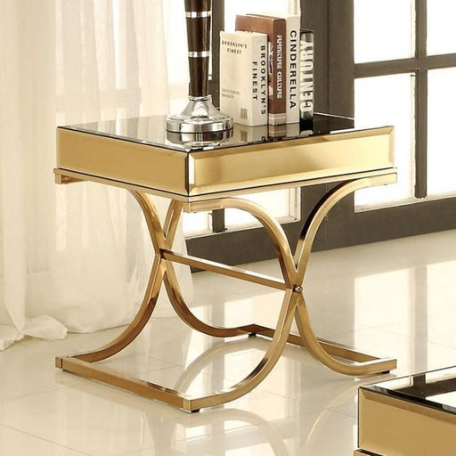 SUNDANCE Brass End Table, Brass - Premium End Table from FOA East - Just $395.85! Shop now at Furniture Wholesale Plus  We are the best furniture store in Nashville, Hendersonville, Goodlettsville, Madison, Antioch, Mount Juliet, Lebanon, Gallatin, Springfield, Murfreesboro, Franklin, Brentwood