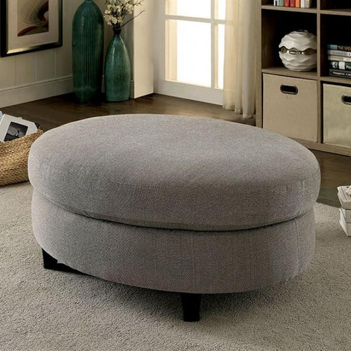 SARIN Warm Gray Ottoman - Premium Ottoman from FOA East - Just $300.30! Shop now at Furniture Wholesale Plus  We are the best furniture store in Nashville, Hendersonville, Goodlettsville, Madison, Antioch, Mount Juliet, Lebanon, Gallatin, Springfield, Murfreesboro, Franklin, Brentwood