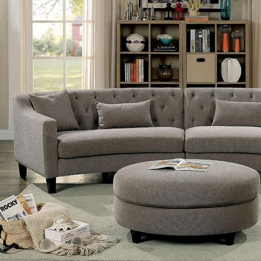 SARIN Warm Gray Sectional - Premium Sectional from FOA East - Just $1593.15! Shop now at Furniture Wholesale Plus  We are the best furniture store in Nashville, Hendersonville, Goodlettsville, Madison, Antioch, Mount Juliet, Lebanon, Gallatin, Springfield, Murfreesboro, Franklin, Brentwood