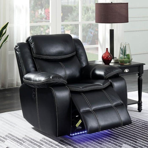 Sirius Black Recliner - Premium Recliner from FOA East - Just $748.80! Shop now at Furniture Wholesale Plus  We are the best furniture store in Nashville, Hendersonville, Goodlettsville, Madison, Antioch, Mount Juliet, Lebanon, Gallatin, Springfield, Murfreesboro, Franklin, Brentwood