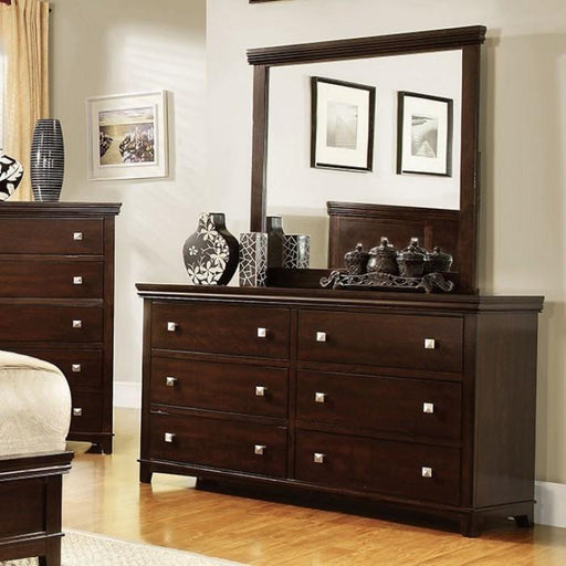 Spruce Brown Cherry Dresser - Premium Dresser from FOA East - Just $514.80! Shop now at Furniture Wholesale Plus  We are the best furniture store in Nashville, Hendersonville, Goodlettsville, Madison, Antioch, Mount Juliet, Lebanon, Gallatin, Springfield, Murfreesboro, Franklin, Brentwood