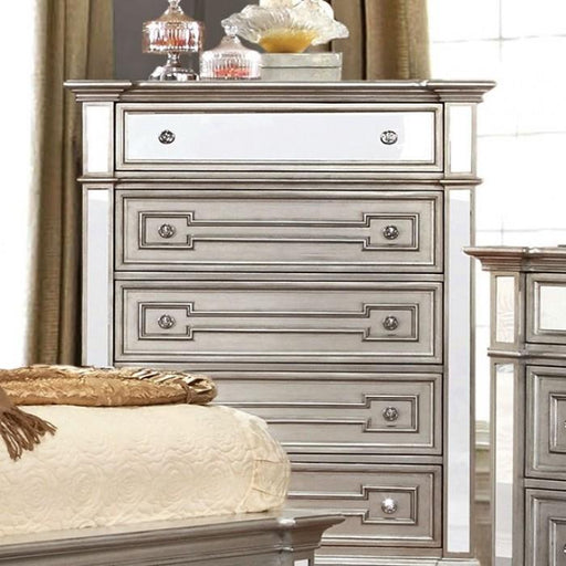 Salamanca Silver Chest - Premium Chest from FOA East - Just $820.95! Shop now at Furniture Wholesale Plus  We are the best furniture store in Nashville, Hendersonville, Goodlettsville, Madison, Antioch, Mount Juliet, Lebanon, Gallatin, Springfield, Murfreesboro, Franklin, Brentwood