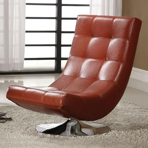 Trinidad Mahogany Swivel Accent Chair - Premium Accent Chair from FOA East - Just $351! Shop now at Furniture Wholesale Plus  We are the best furniture store in Nashville, Hendersonville, Goodlettsville, Madison, Antioch, Mount Juliet, Lebanon, Gallatin, Springfield, Murfreesboro, Franklin, Brentwood