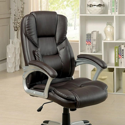 SIBLEY Dark Brown Office Chair - Premium Office Chair from FOA East - Just $234! Shop now at Furniture Wholesale Plus  We are the best furniture store in Nashville, Hendersonville, Goodlettsville, Madison, Antioch, Mount Juliet, Lebanon, Gallatin, Springfield, Murfreesboro, Franklin, Brentwood