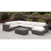Somani Light Gray Wicker/Ivory Cushion U-Sectional + Coffee Table - Premium Outdoor Seating from FOA East - Just $4165.20! Shop now at Furniture Wholesale Plus  We are the best furniture store in Nashville, Hendersonville, Goodlettsville, Madison, Antioch, Mount Juliet, Lebanon, Gallatin, Springfield, Murfreesboro, Franklin, Brentwood
