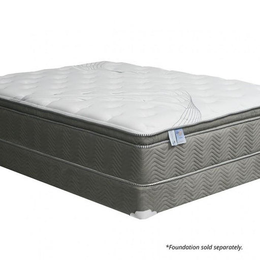 STORMIN White/Gray 13" Euro Pillow Top Mattress, E.King - Premium Mattress from FOA East - Just $1454.70! Shop now at Furniture Wholesale Plus  We are the best furniture store in Nashville, Hendersonville, Goodlettsville, Madison, Antioch, Mount Juliet, Lebanon, Gallatin, Springfield, Murfreesboro, Franklin, Brentwood