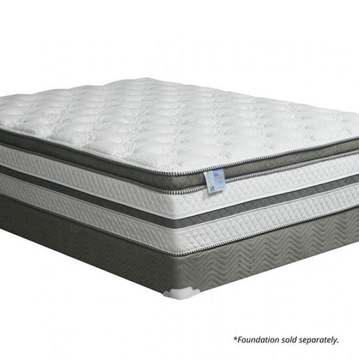SIDDALEE White/Gray 16" Euro Pillow Top Mattress, Full - Premium Mattress from FOA East - Just $1146.60! Shop now at Furniture Wholesale Plus  We are the best furniture store in Nashville, Hendersonville, Goodlettsville, Madison, Antioch, Mount Juliet, Lebanon, Gallatin, Springfield, Murfreesboro, Franklin, Brentwood
