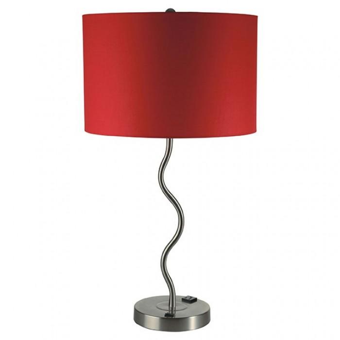 Sprig Red Table Lamp (2/CTN) - Premium Table Lamp from FOA East - Just $257.40! Shop now at Furniture Wholesale Plus  We are the best furniture store in Nashville, Hendersonville, Goodlettsville, Madison, Antioch, Mount Juliet, Lebanon, Gallatin, Springfield, Murfreesboro, Franklin, Brentwood