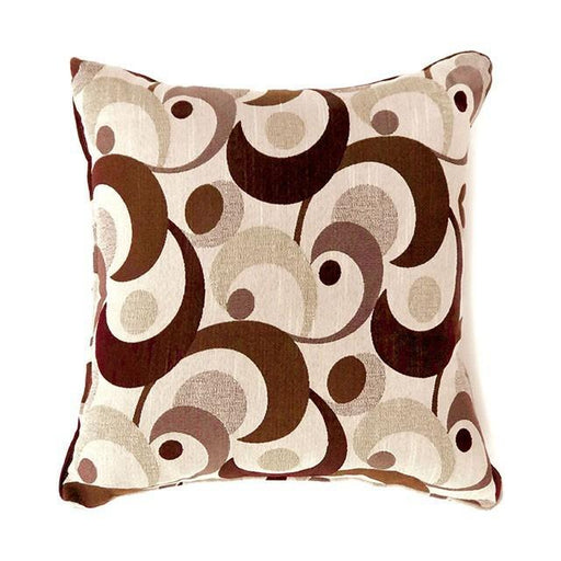 Swoosh Brown 18" X 18" Pillow, Brown (2/CTN) - Premium Pillow from FOA East - Just $44.85! Shop now at Furniture Wholesale Plus  We are the best furniture store in Nashville, Hendersonville, Goodlettsville, Madison, Antioch, Mount Juliet, Lebanon, Gallatin, Springfield, Murfreesboro, Franklin, Brentwood